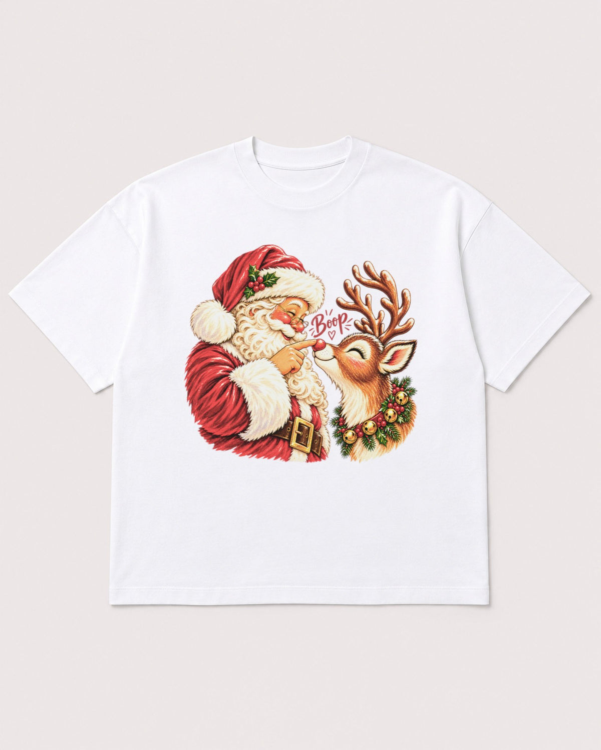 Mockup Boxy Heavyweight Tee White product