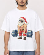 Mockup Boxy Heavyweight Tee White male close-up 22