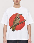 Mockup Boxy Heavyweight Tee White male close-up 01