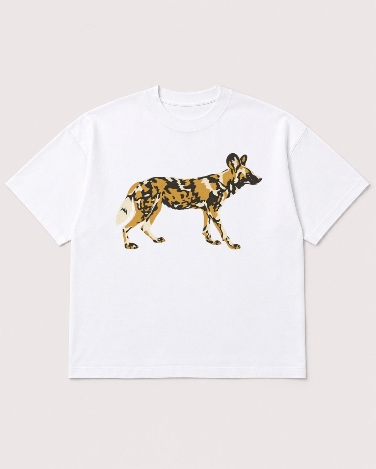 Mockup Boxy Heavyweight Tee White product