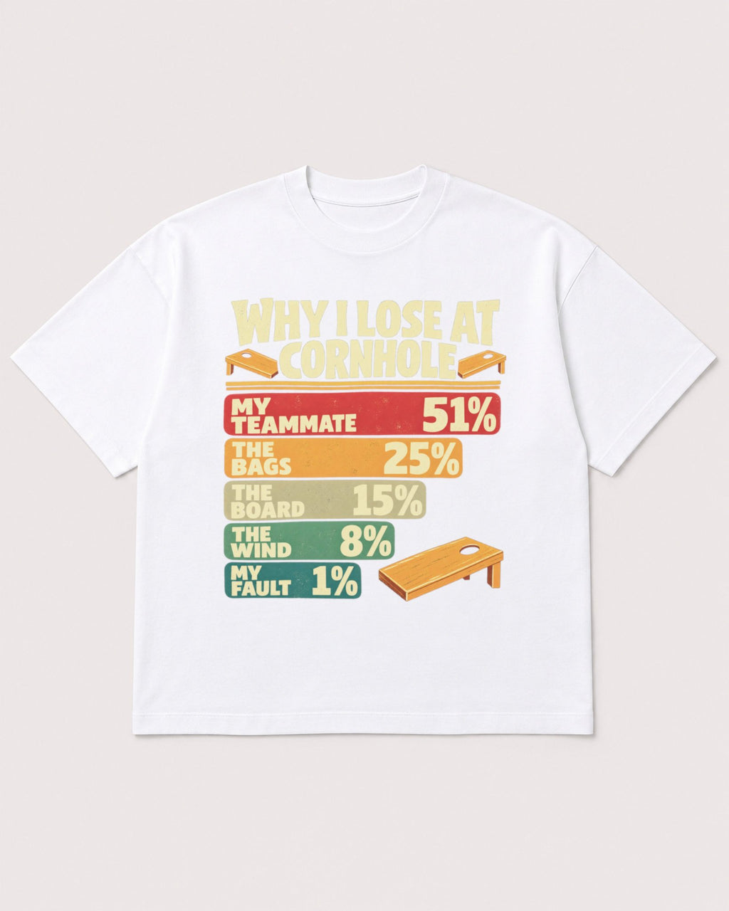 Mockup Boxy Heavyweight Tee White product