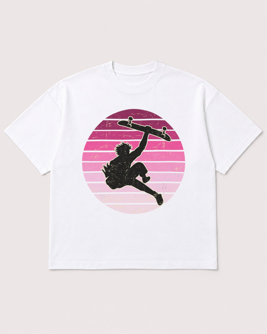 Mockup Boxy Heavyweight Tee White product