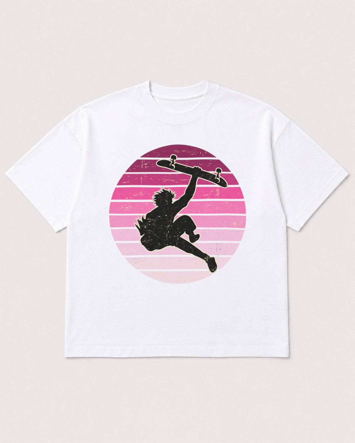 Mockup Boxy Heavyweight Tee White product