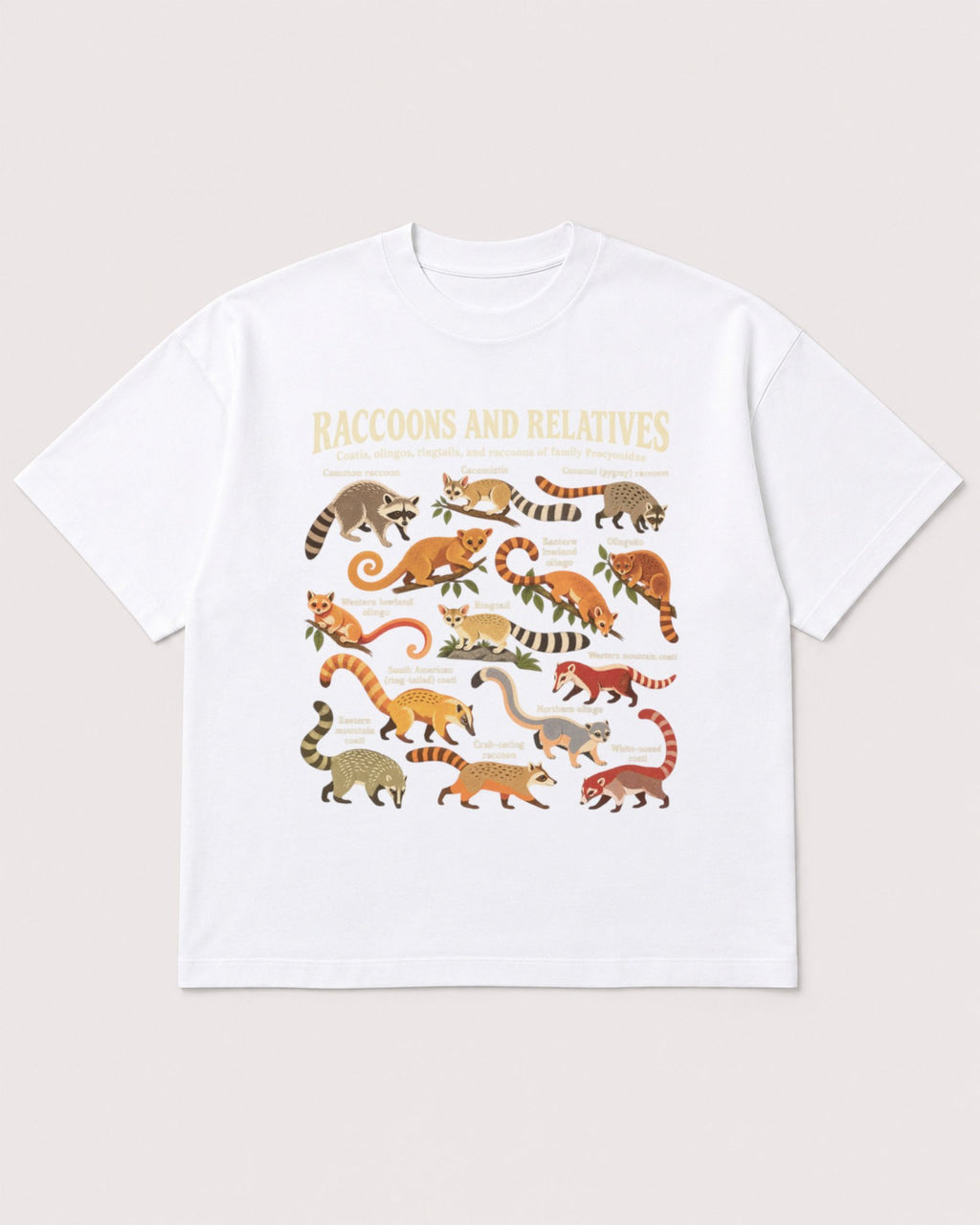 Mockup Boxy Heavyweight Tee White product