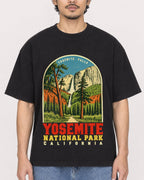 Mockup Boxy Heavyweight Tee Black male close-up 02