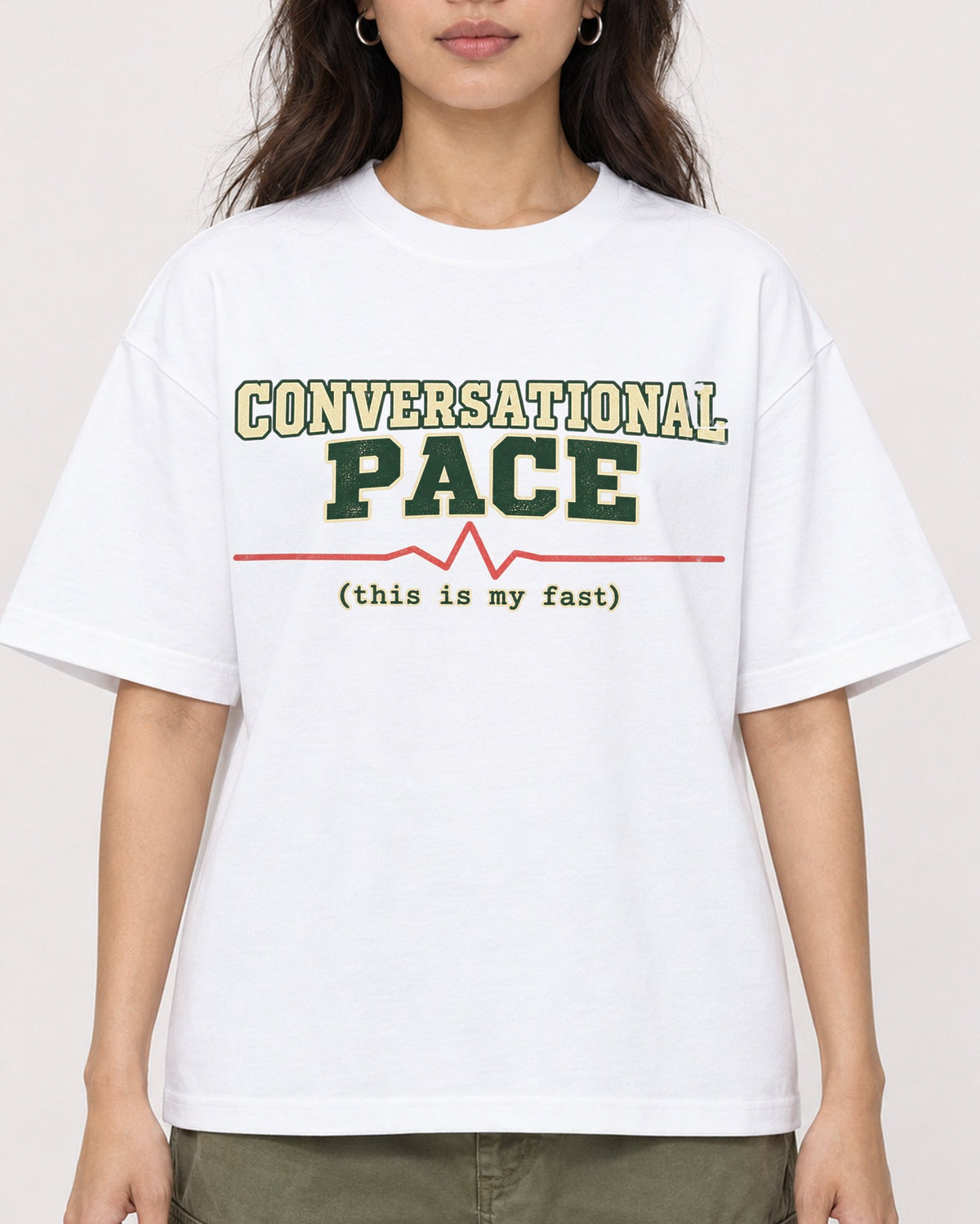Mockup Boxy Heavyweight Tee White female close-up 02