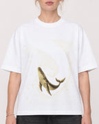 Mockup Boxy Heavyweight Tee White female close-up 28