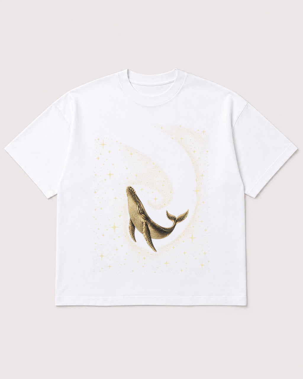 Mockup Boxy Heavyweight Tee White product