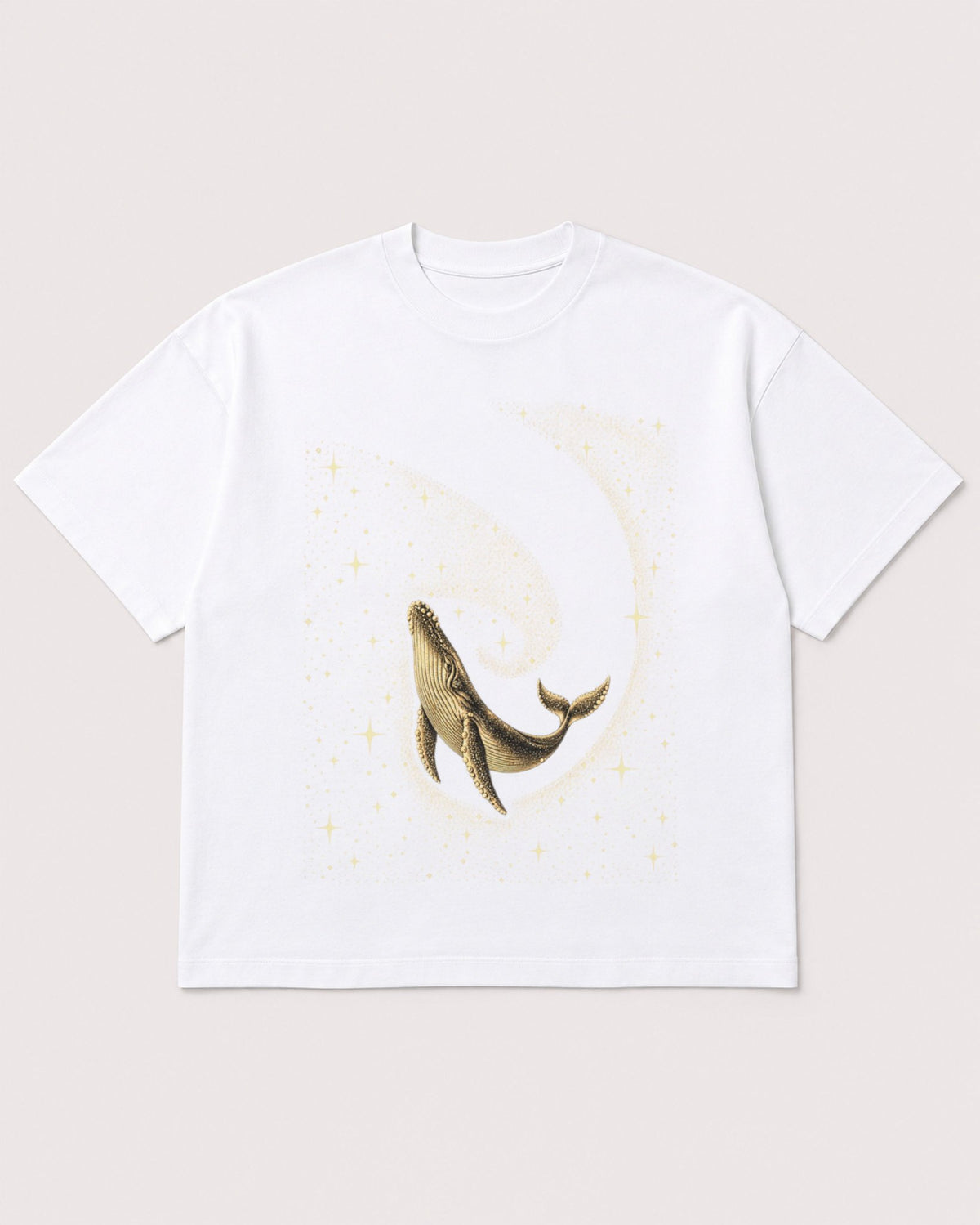 Mockup Boxy Heavyweight Tee White product