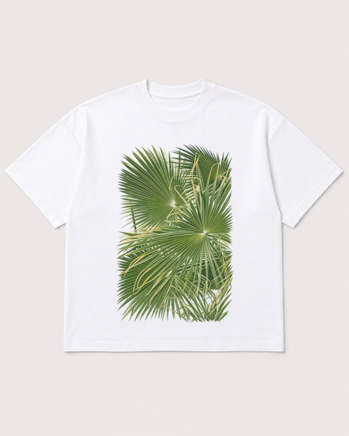 Mockup Boxy Heavyweight Tee White product