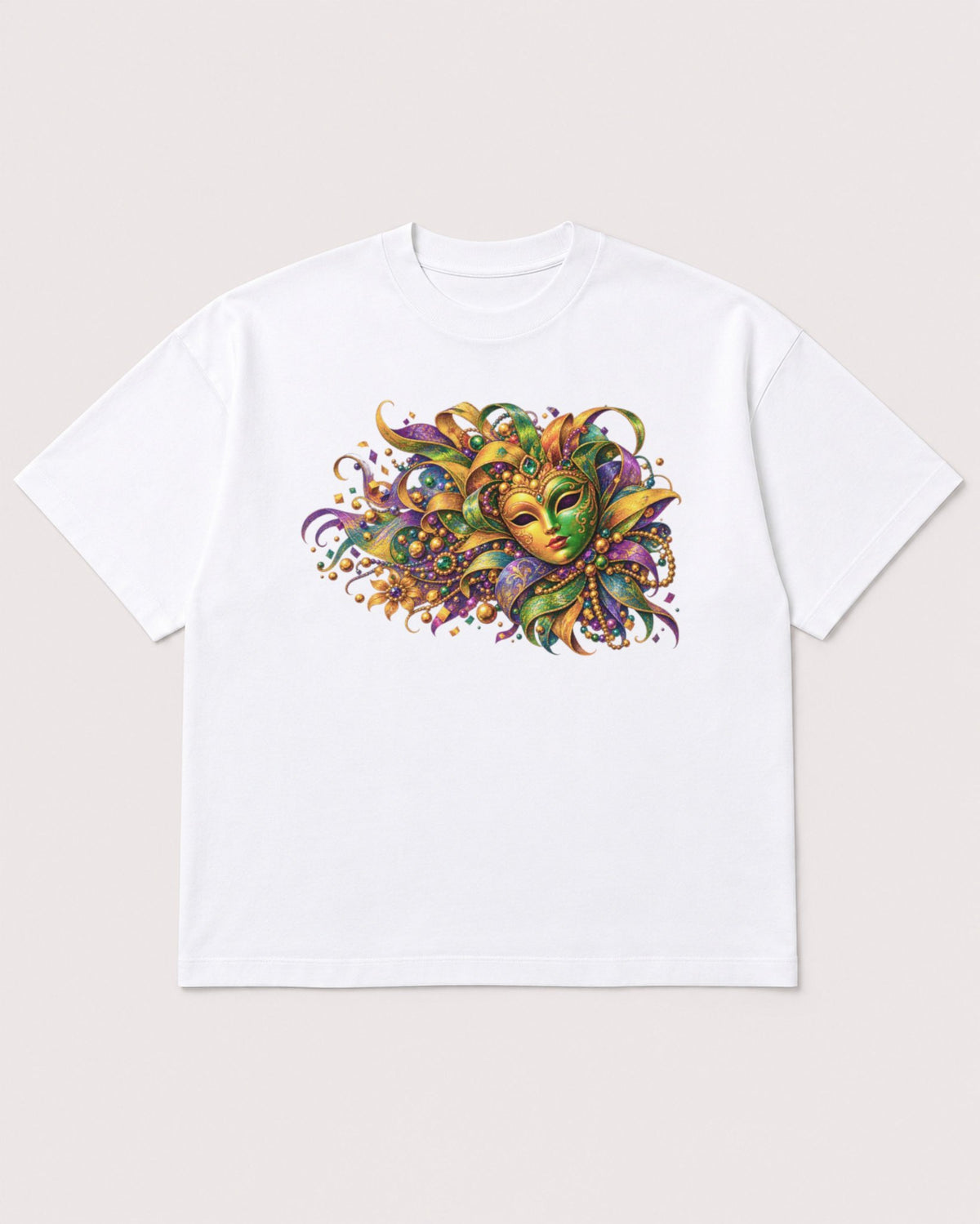 Mockup Boxy Heavyweight Tee White product