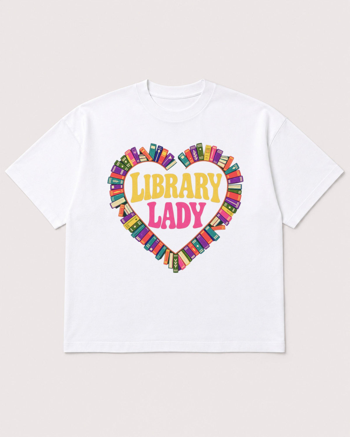 Mockup Boxy Heavyweight Tee White product