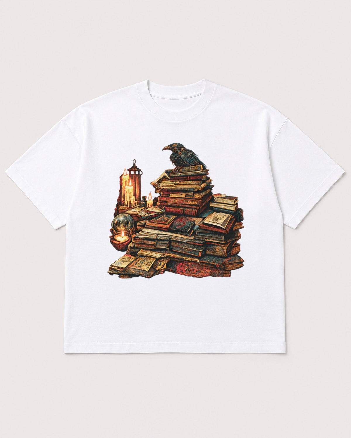 Mockup Boxy Heavyweight Tee White product