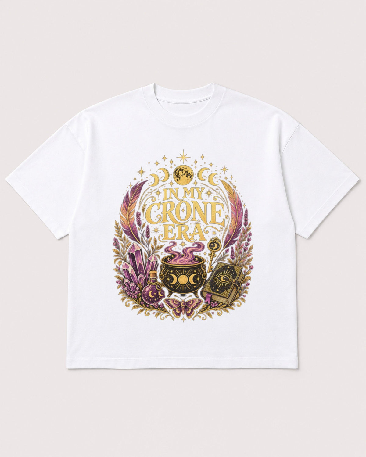 Mockup Boxy Heavyweight Tee White product