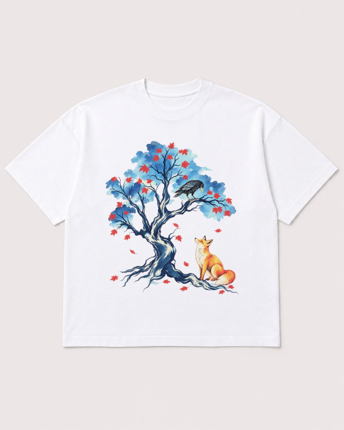 Mockup Boxy Heavyweight Tee White product