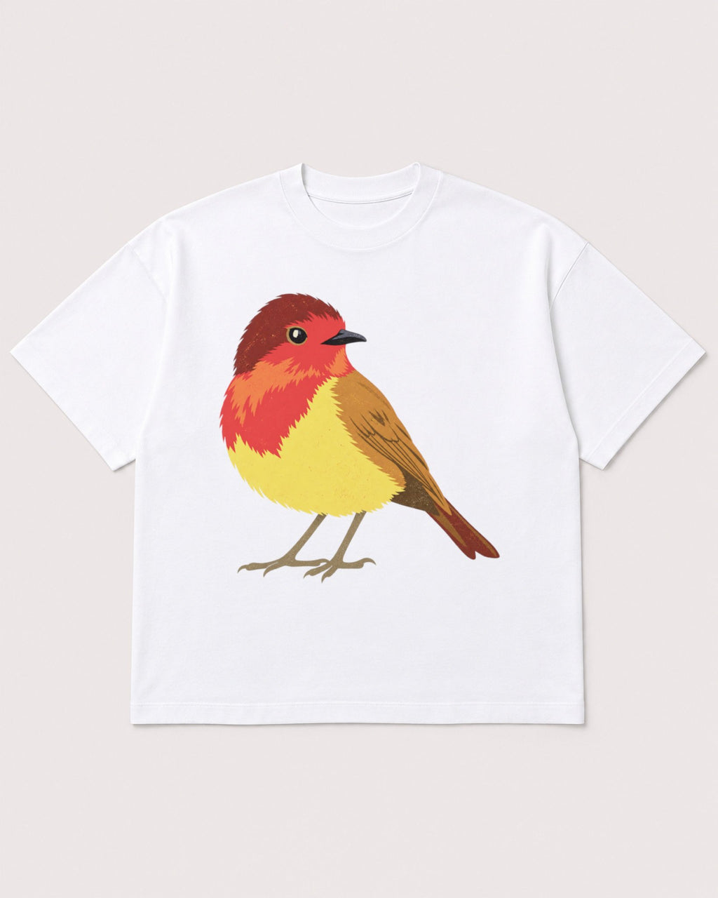 Mockup Boxy Heavyweight Tee White product