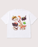 Mockup Boxy Heavyweight Tee White product