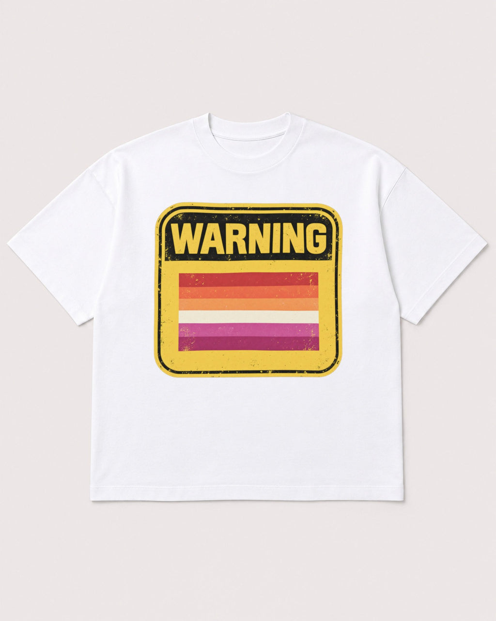 Mockup Boxy Heavyweight Tee White product