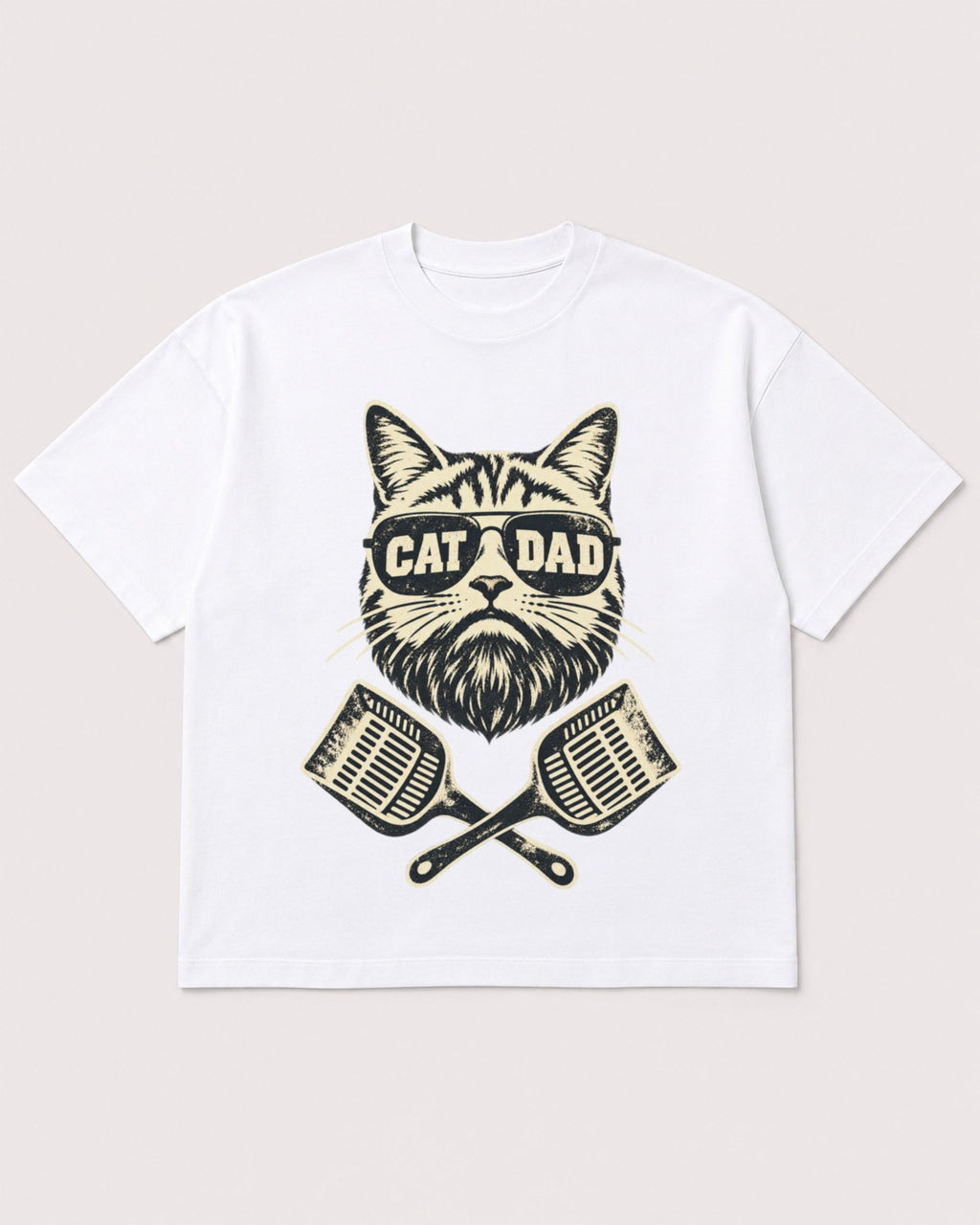 Mockup Boxy Heavyweight Tee White product