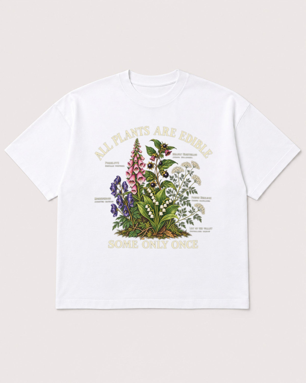 Mockup Boxy Heavyweight Tee White product
