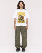 Mockup Boxy Heavyweight Tee White female full-body 02