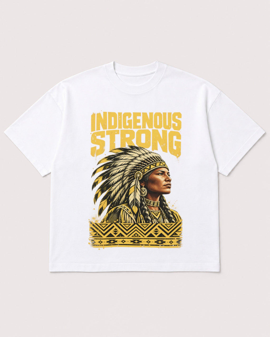 Mockup Boxy Heavyweight Tee White product