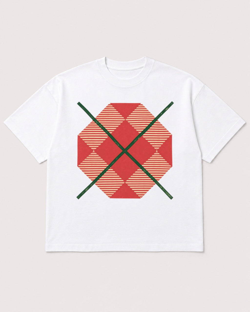 Mockup Boxy Heavyweight Tee White product