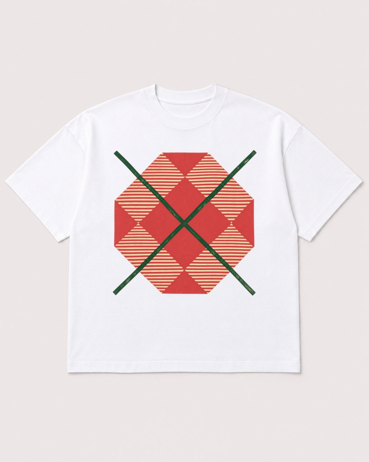 Mockup Boxy Heavyweight Tee White product