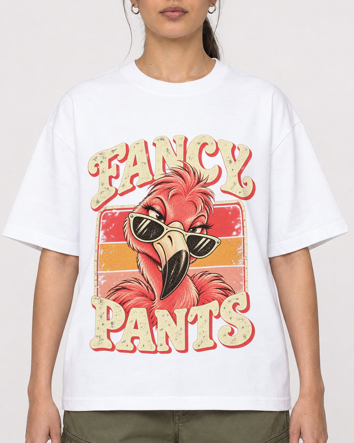 Mockup Boxy Heavyweight Tee White female close-up 47