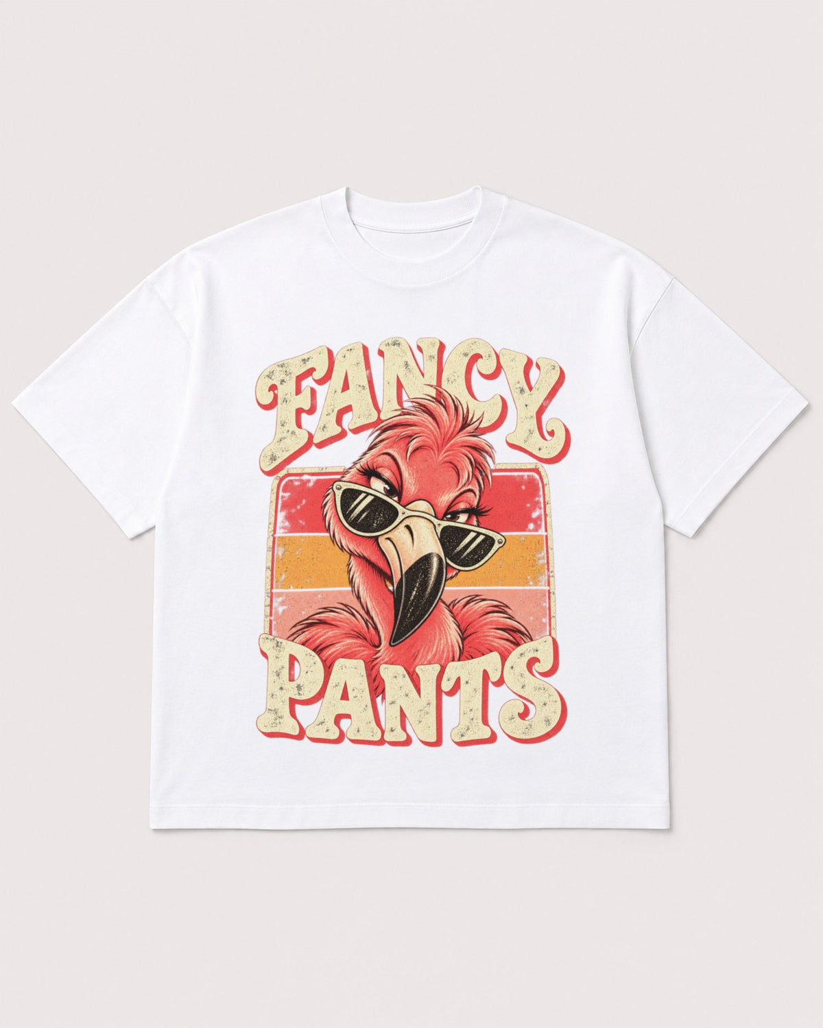 Mockup Boxy Heavyweight Tee White product