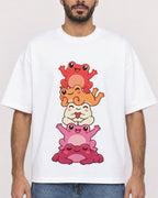 Mockup Boxy Heavyweight Tee White male close-up 07