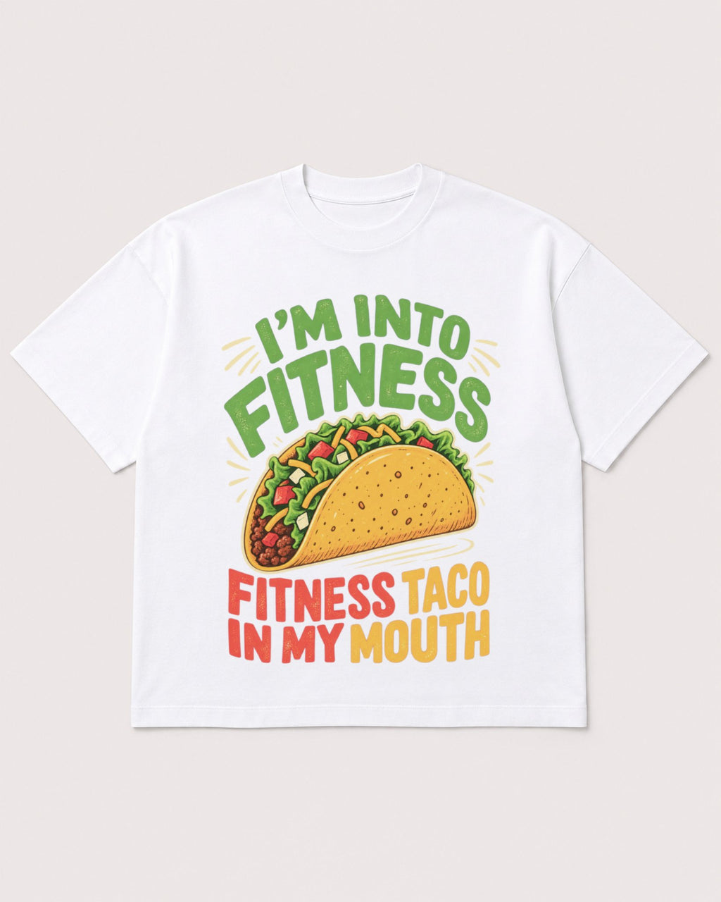 Mockup Boxy Heavyweight Tee White product