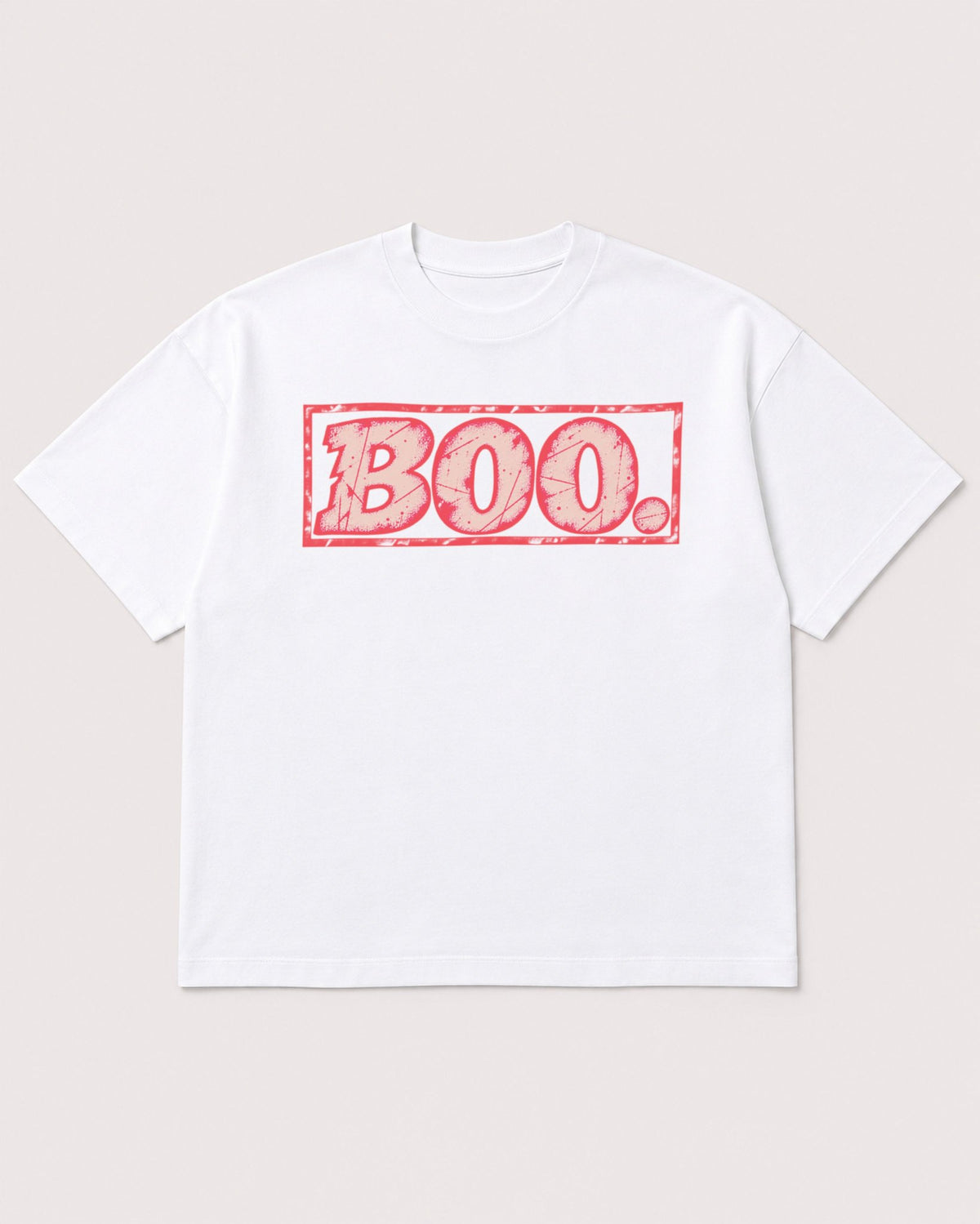 Mockup Boxy Heavyweight Tee White product