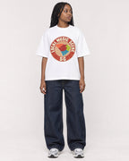 Mockup Boxy Heavyweight Tee White female full-body 04