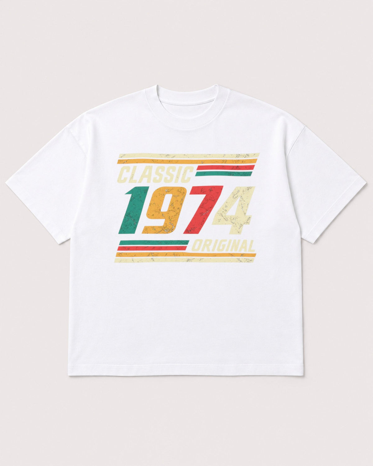 Mockup Boxy Heavyweight Tee White product