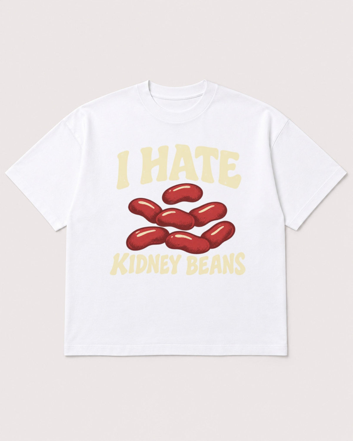 Mockup Boxy Heavyweight Tee White product
