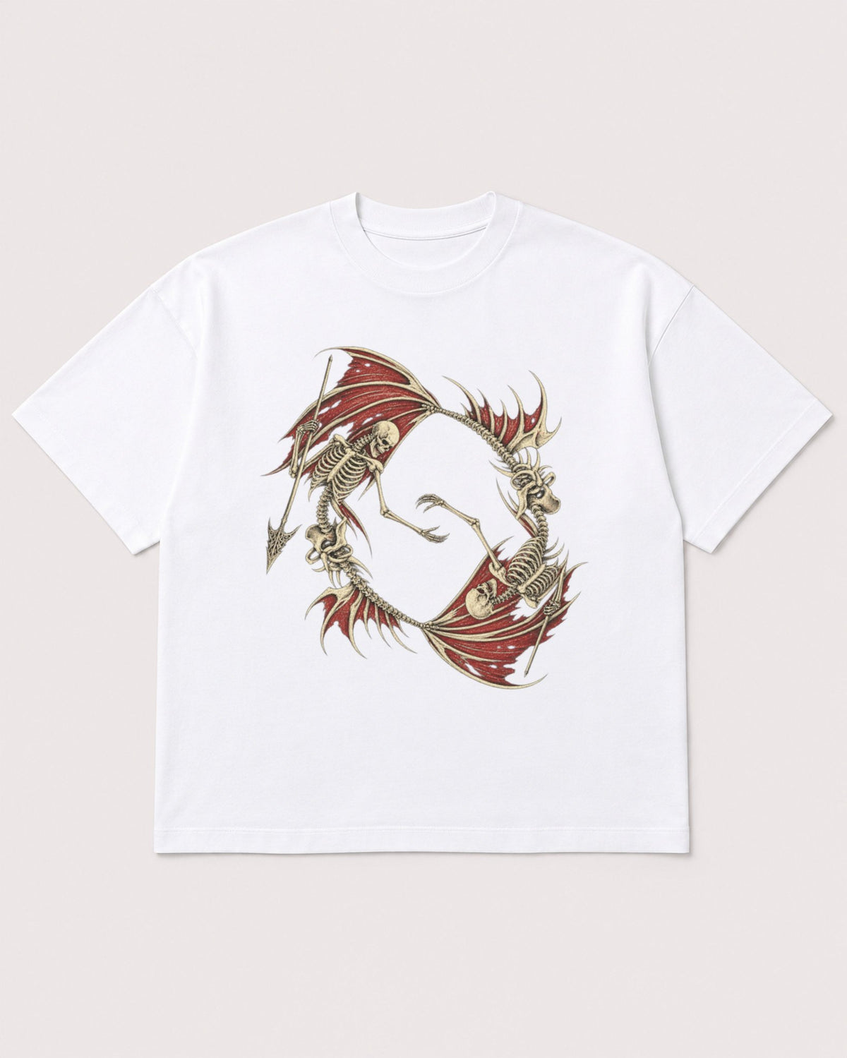 Mockup Boxy Heavyweight Tee White product