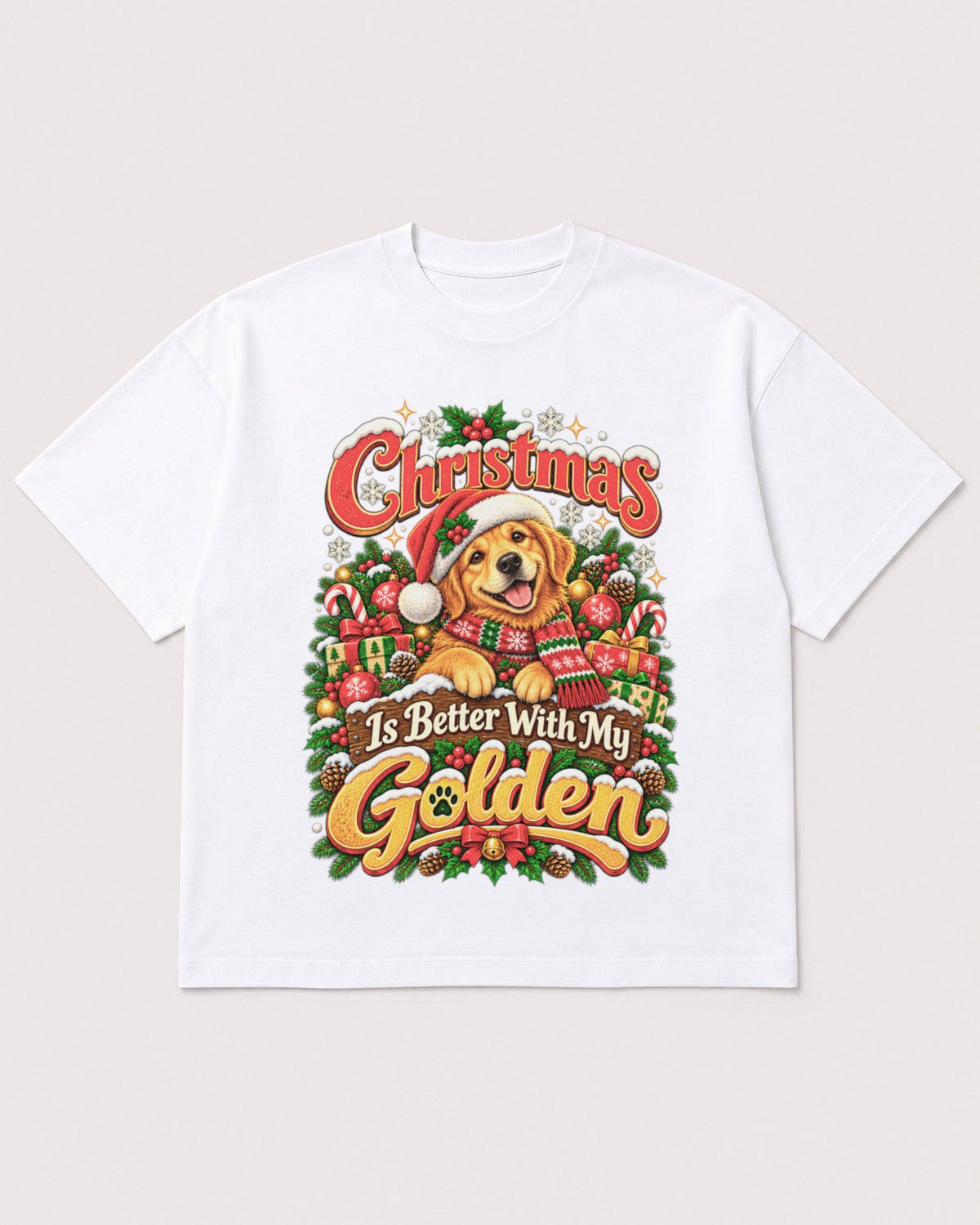 Mockup Boxy Heavyweight Tee White product