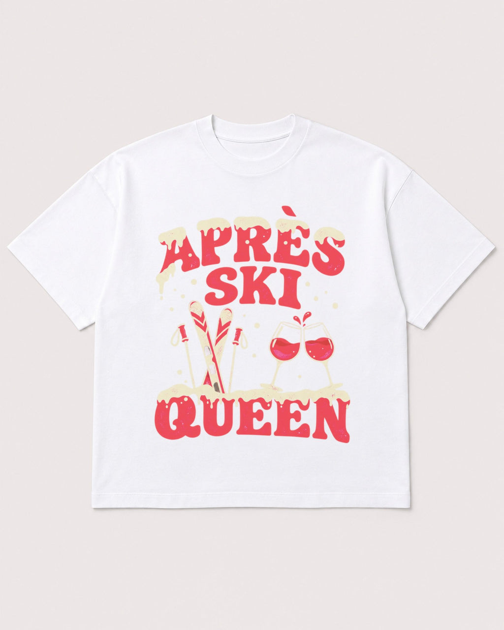 Mockup Boxy Heavyweight Tee White product