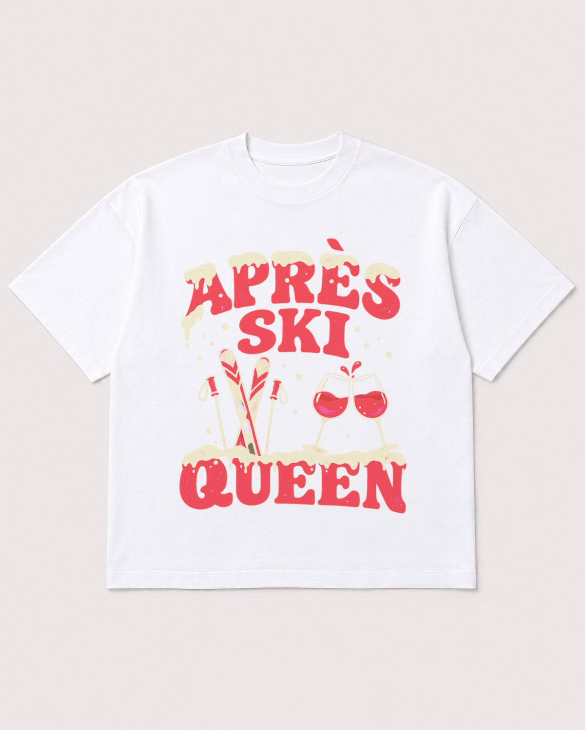 Mockup Boxy Heavyweight Tee White product