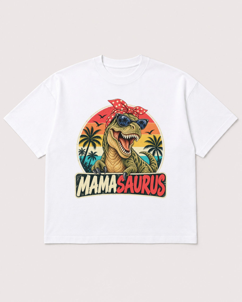 Mockup Boxy Heavyweight Tee White product