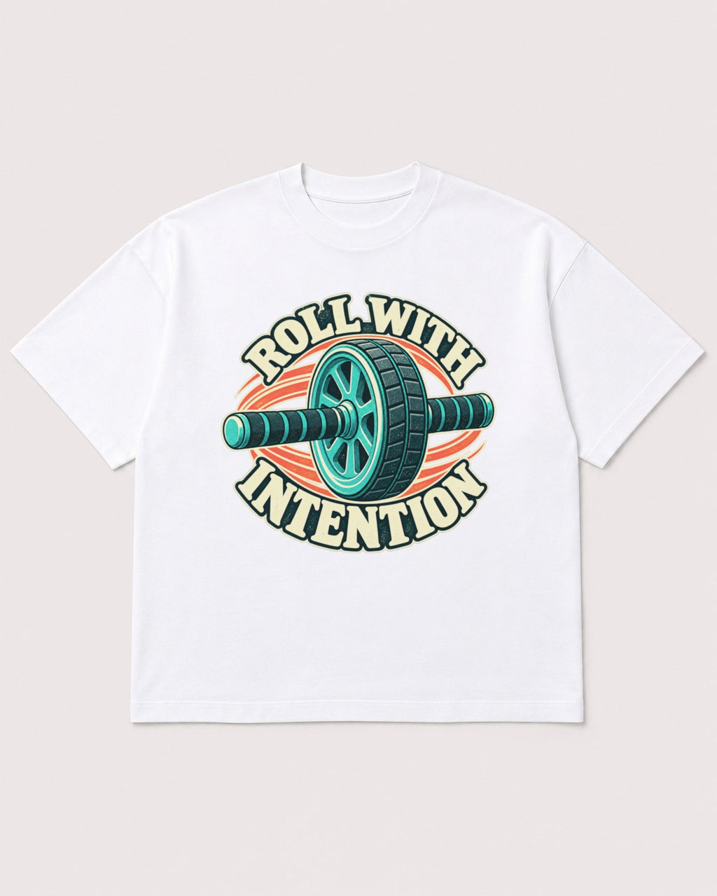 Mockup Boxy Heavyweight Tee White product