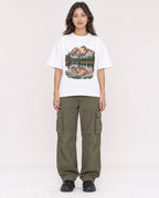 Mockup Boxy Heavyweight Tee White female full-body 02