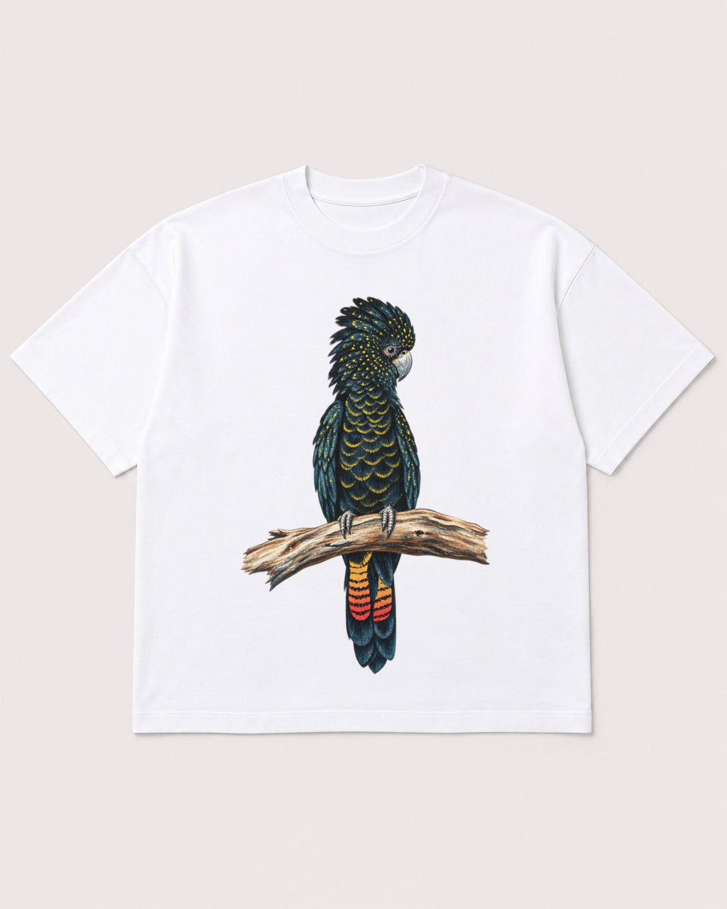 Mockup Boxy Heavyweight Tee White product