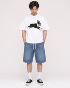 Mockup Boxy Heavyweight Tee White male full-body 03