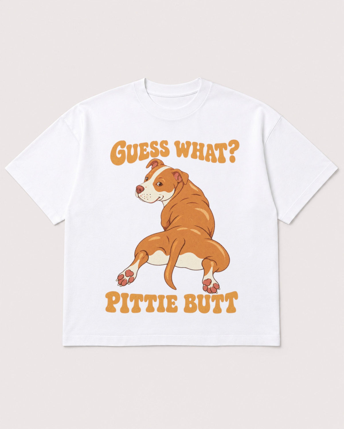 Mockup Boxy Heavyweight Tee White product