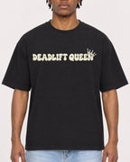 Mockup Boxy Heavyweight Tee Black male close-up 05