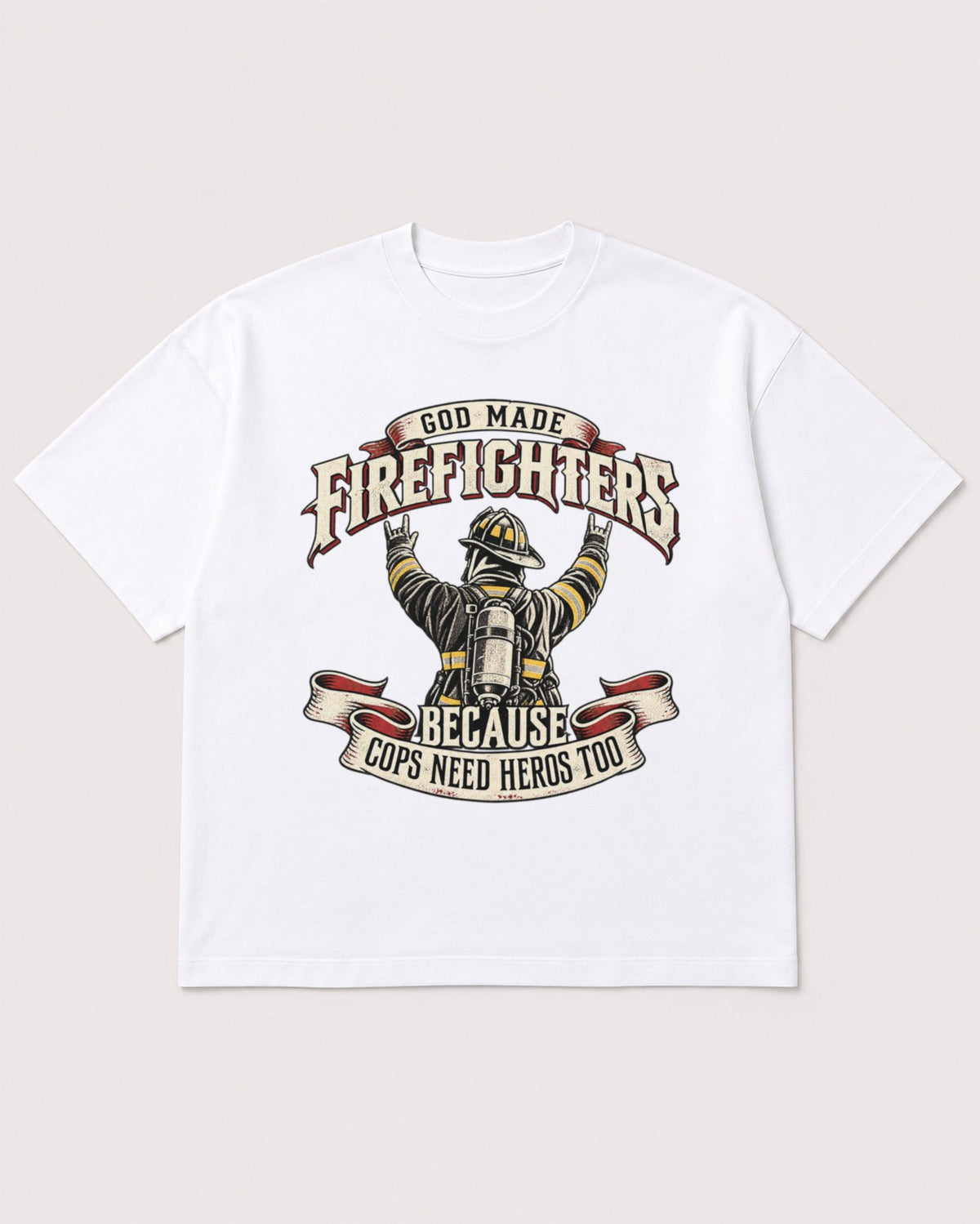 Mockup Boxy Heavyweight Tee White product
