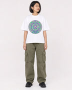 Mockup Boxy Heavyweight Tee White female full-body 32