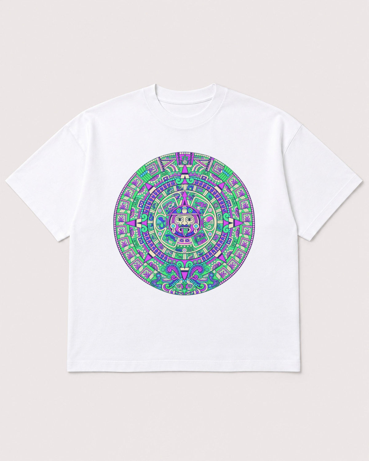 Mockup Boxy Heavyweight Tee White product